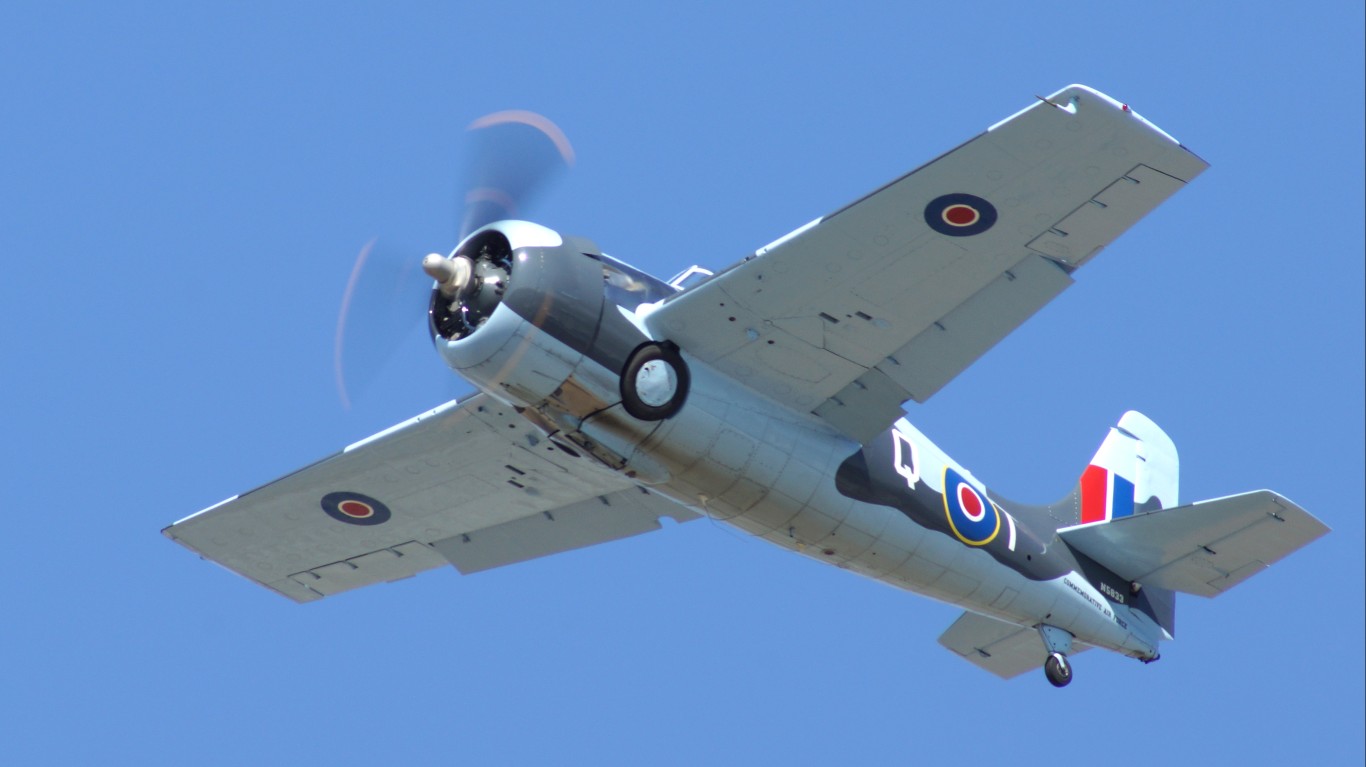 21. Grumman F4F Wildcat