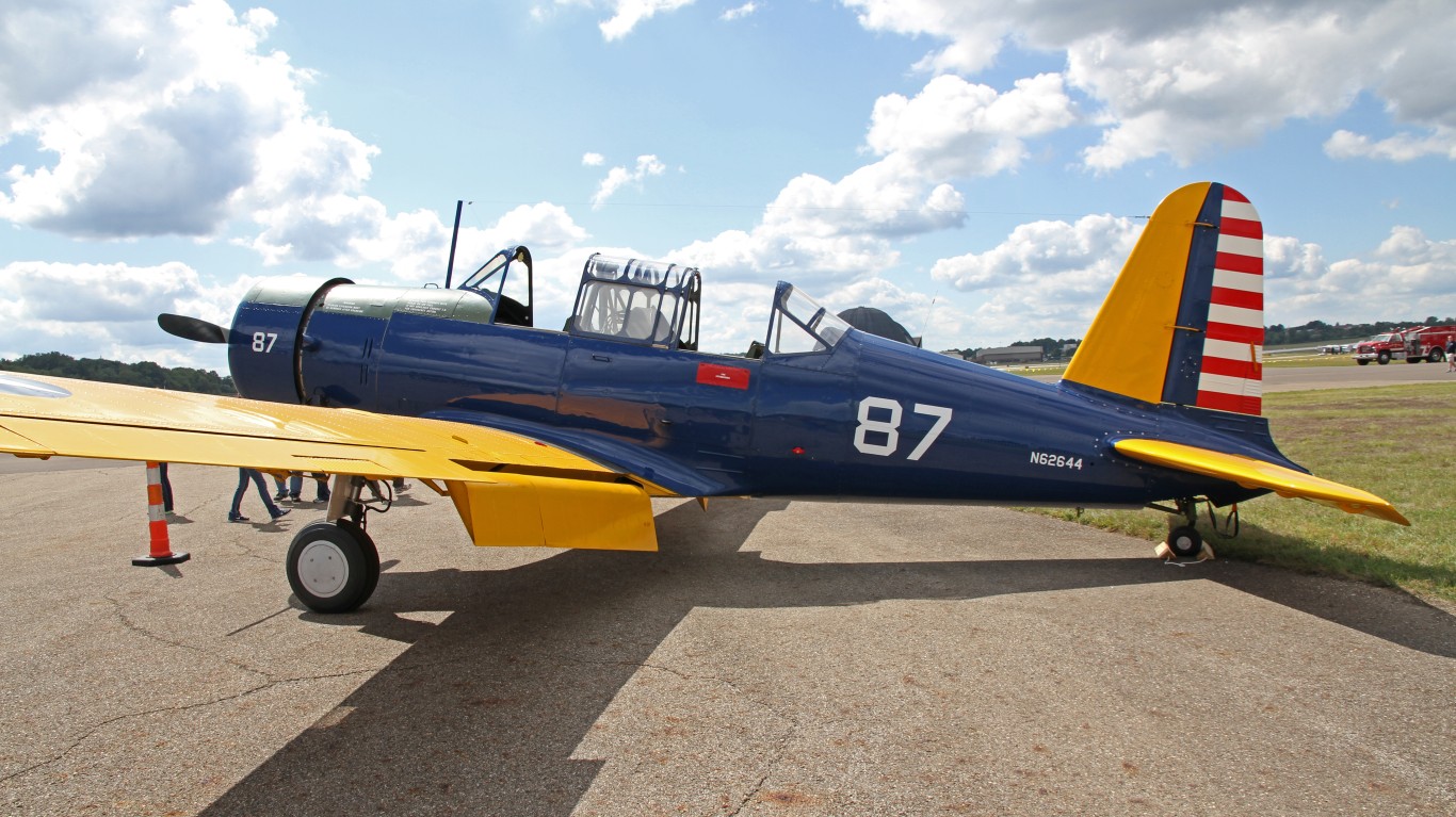 58. Vultee BT-13 Valiant