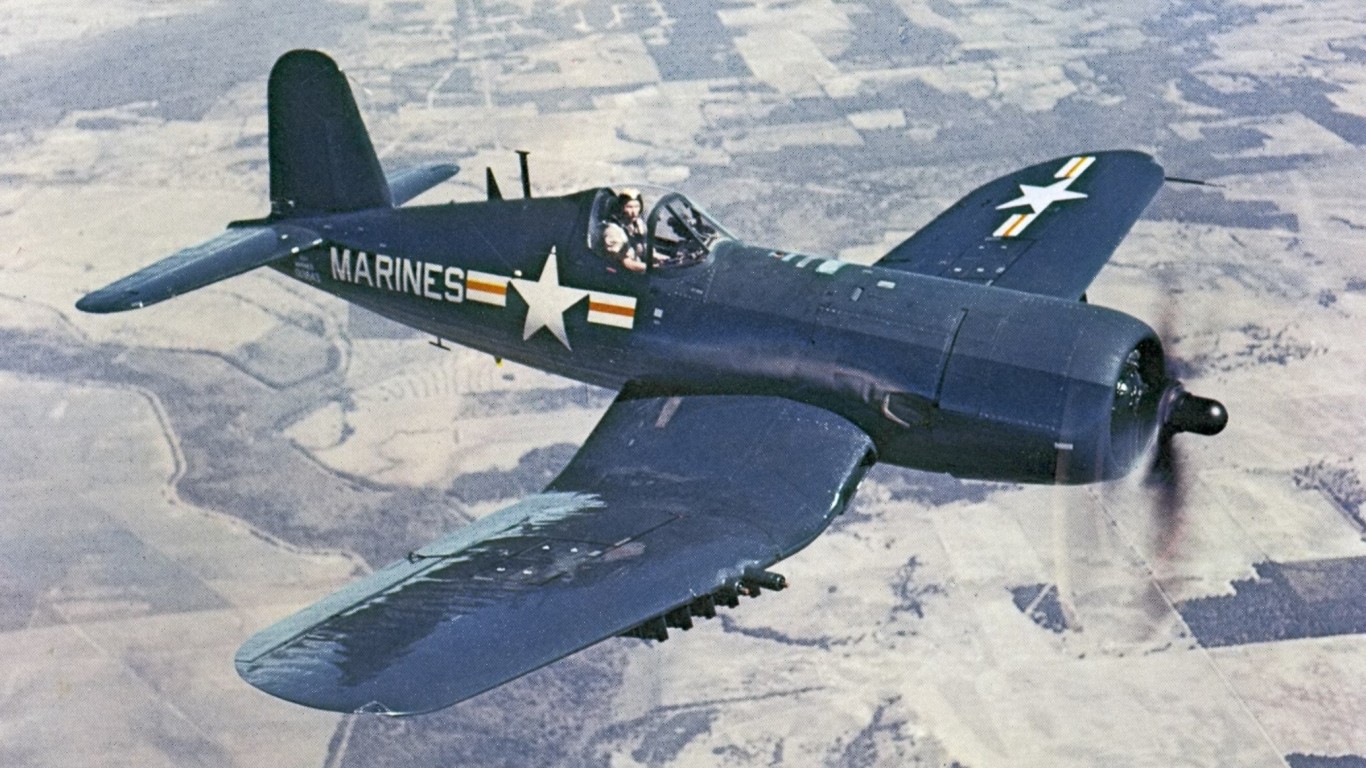 2. Vought F4U Corsair