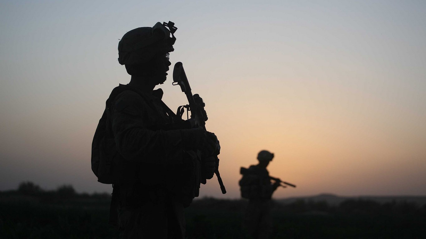 Military Service Branches With the Most Medal of Honor Recipients in Every War